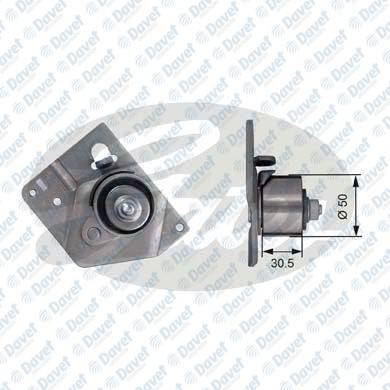 GATES T41273 Eksantrik Gergi Rulmani (Kutuklu) Logan Ii Megane Ii Sceni Ii Primera 1.9 Dci F9q